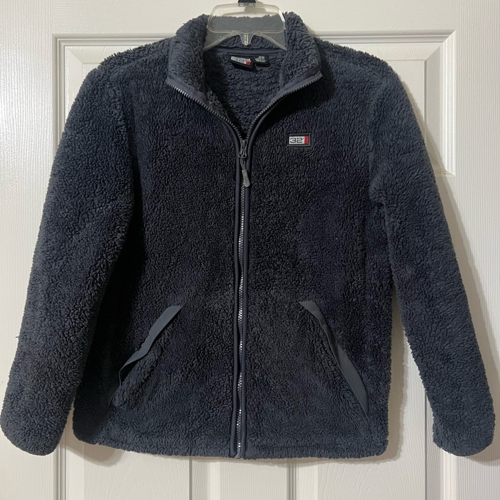 Boys Sherpa Jacket-size 10/12
Navy Blue